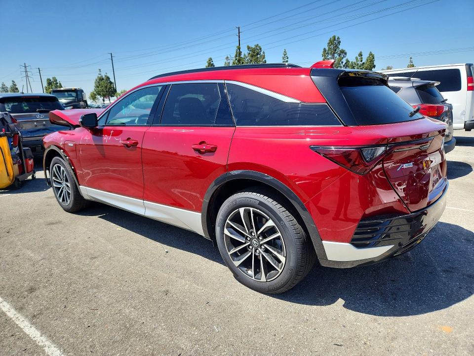 2024 Acura Zdx VIN 4W5KHNRL5RZ510593 COPART salvage auction — FRONT END, Ca - Salvage Certificate, sold $6,800 on 2026-07-02 (photo 2)