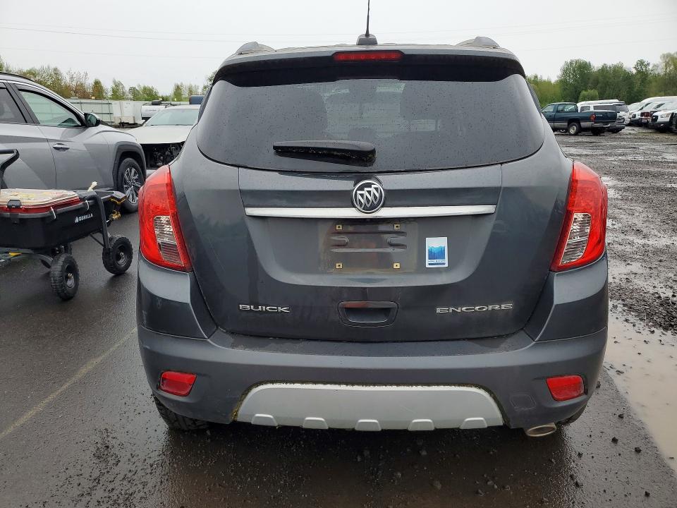2016 Buick Encore VIN KL4CJASBXGB672817 COPART salvage auction — MINOR DENT/SCRATCHES, Salvage Title, sold $4,500 on 2026-07-15 (photo 6)