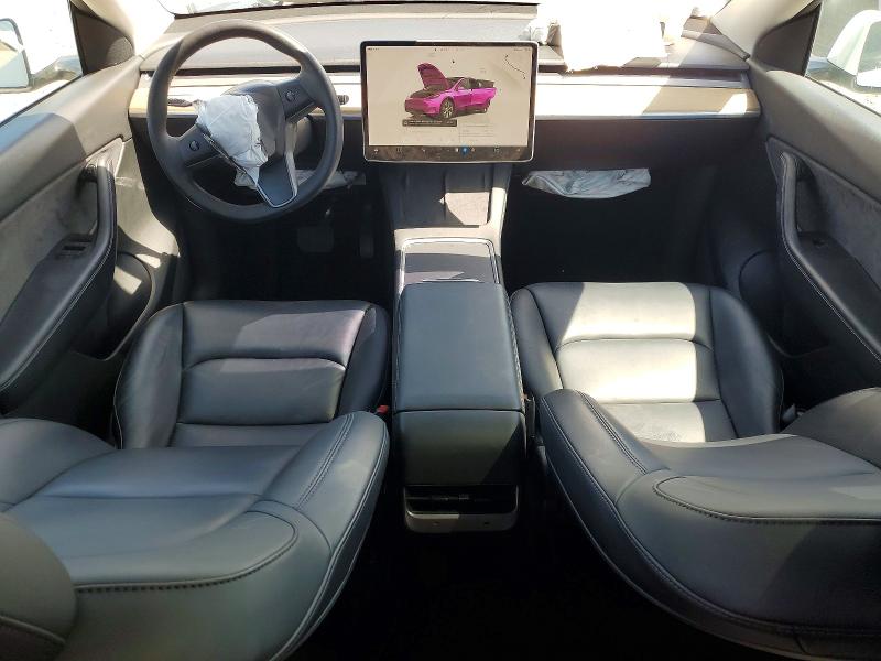 2022 Tesla Model y VIN 7SAYGDEE1NF363462 COPART salvage auction — FRONT END, Salvage Title, sold $125 on 2026-07-21 (photo 8)