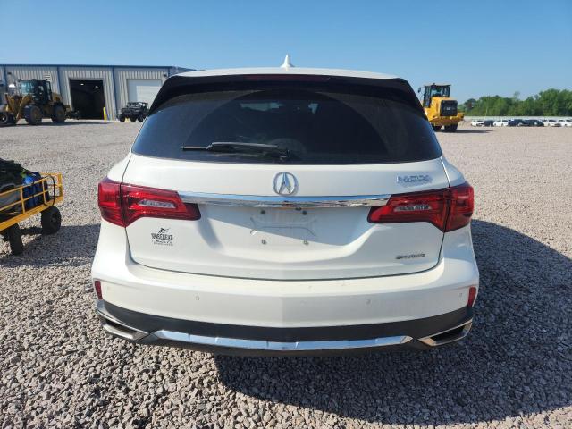 2019 Acura Mdx VIN 5J8YD4H55KL026188 COPART salvage auction — FRONT END, Nc - Salvage Certificate Of Title, sold $700 on 2026-07-28 (photo 6)