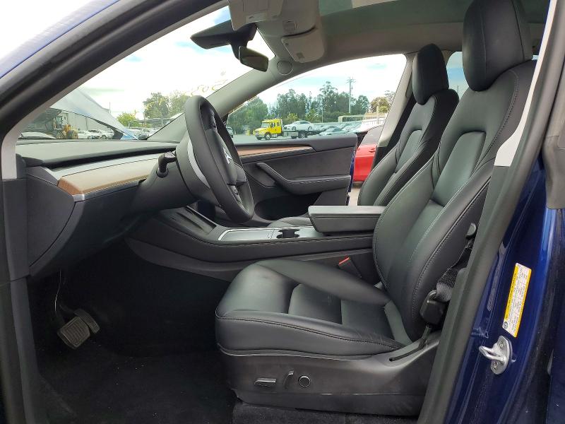 2022 Tesla VIN 7SAYGDEE1NF550734 COPART salvage auction — FRONT END, Salvage Title, sold $10,800 on 2026-08-03 (photo 7)