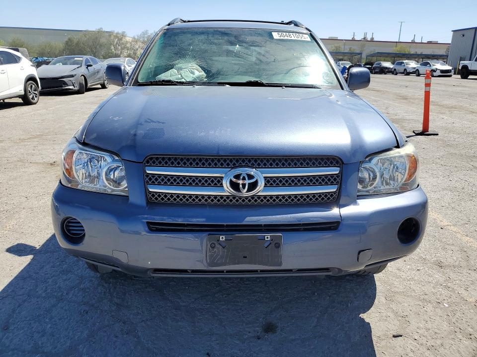 2006 Toyota Highlander hybrid VIN JTEDW21AX60008825 COPART salvage auction — FRONT END, Nv - Salvage Title, sold $900 on 2026-07-07 (photo 5)