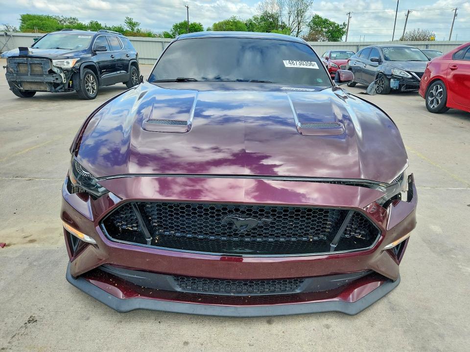 2018 Ford Mustang VIN 1FA6P8CF9J5183610 COPART salvage auction — FRONT END, Salvage Title, sold $10,200 on 2026-07-09 (photo 5)
