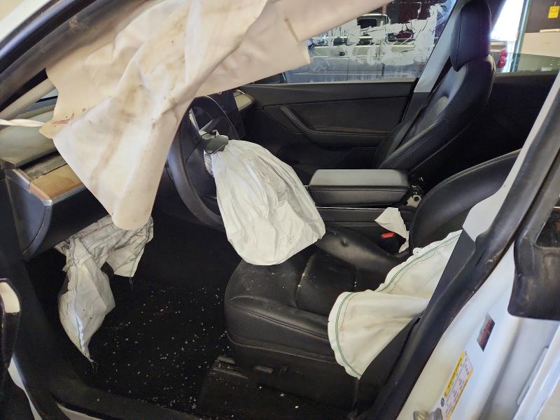 2020 Tesla Model y VIN 5YJYGDEE3LF017097 COPART salvage auction — FRONT END, Il - Certificate Of Title, sold $4,250 on 2026-07-20 (photo 7)
