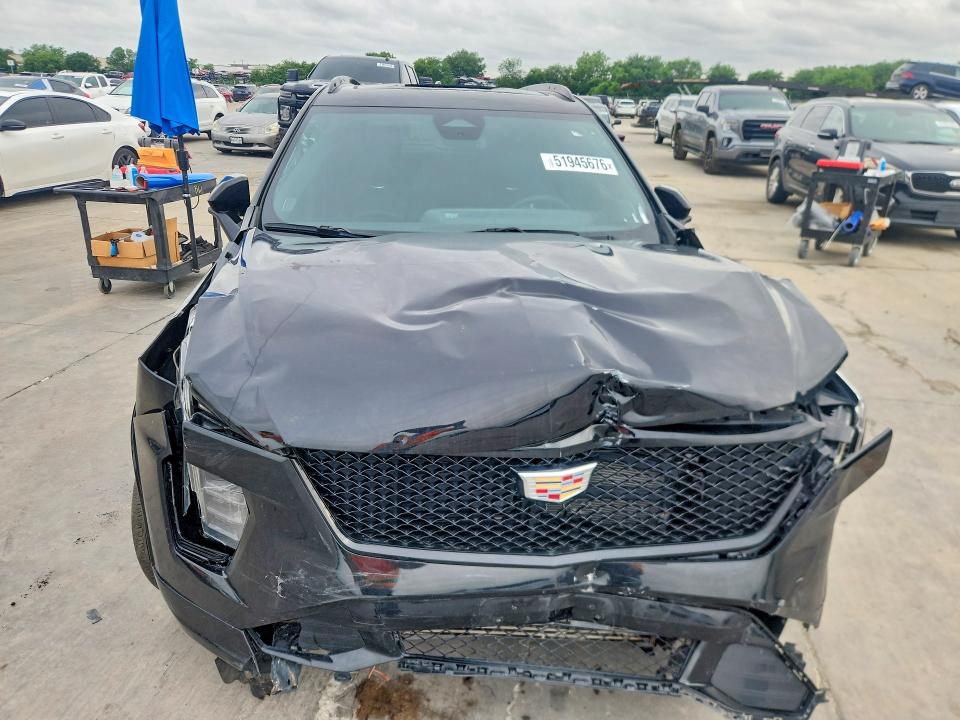 2024 Cadillac Xt4 VIN 1GYFZER43RF241123 COPART salvage auction — FRONT END, Tx - Certificate Of Title, sold $10,600 on 2026-07-18 (photo 5)