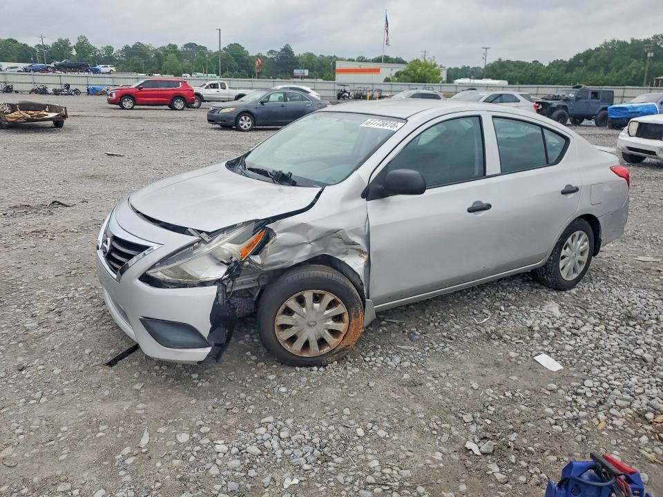 2015 Nissan Versa VIN 3N1CN7AP4FL807686 COPART salvage auction — FRONT END, Al - Cert Of Title-Salvage Title, sold $325 on 2026-07-02 (photo 1)