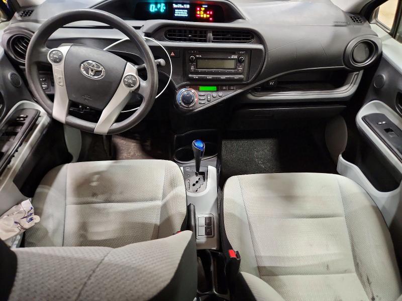 2012 Toyota Prius c VIN JTDKDTB31C1515352 COPART salvage auction — SIDE, Wi - Junked Vehicle Bill Of Sale, sold $650 on 2026-07-08 (photo 8)