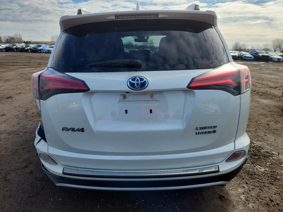 2016 Toyota VIN JTMDJREV8GD049425 COPART salvage auction — REAR END, On - Permit Salvage, sold $9,200 on 2026-07-07 (photo 6)