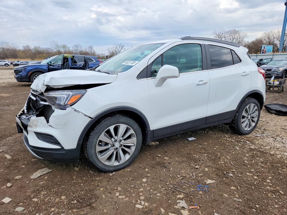 2020 Buick Encore VIN KL4CJASB6LB318531 COPART salvage auction — FRONT END, Wv - Salvage Certificate, sold $3,400 on 2026-07-29 (photo 1)