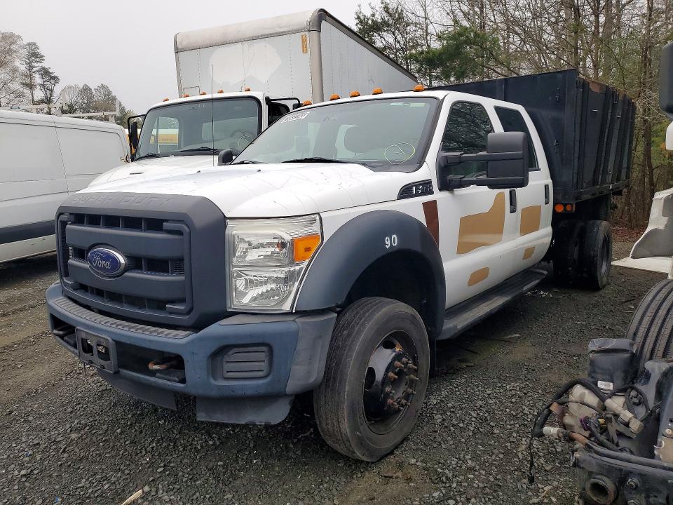 2015 Ford F-450 super duty VIN 1FD0W4GY0FEA15994 COPART salvage auction — REAR END, MD - CERTIFICATE OF TITLE, sold $575 on 2026-07-10 (photo 1)
