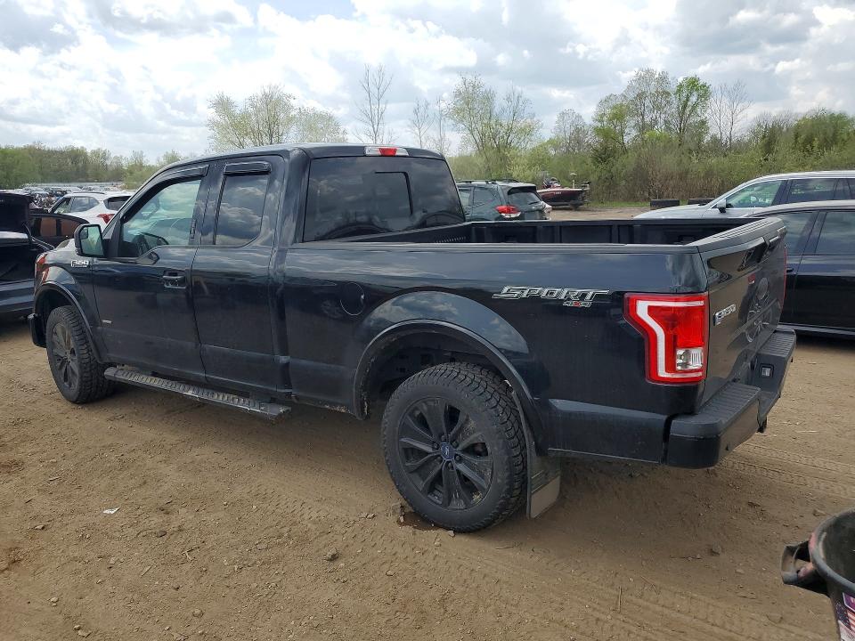 2017 Ford F-150 VIN 1FTEX1EP4HFC12177 COPART salvage auction — FRONT END, Oh - Cert Of Title-Salvage, sold $3,250 on 2026-07-02 (photo 2)