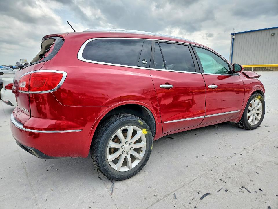 2013 Buick Enclave VIN 5GAKRCKD4DJ232053 COPART salvage auction — FRONT END, Tx - Salvage Vehicle Title, sold $275 on 2026-07-02 (photo 3)