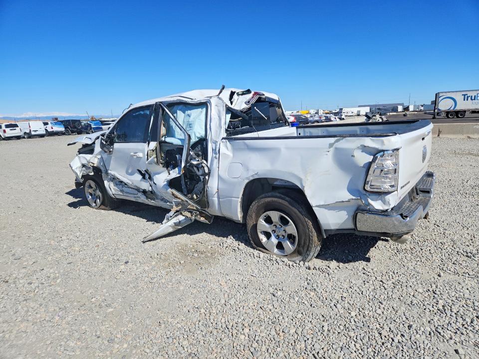 2019 Ram VIN 1C6SRFFT5KN575579 COPART salvage auction — ROLLOVER, Co - Public - Salvage Title, sold $1,950 on 2026-07-02 (photo 2)