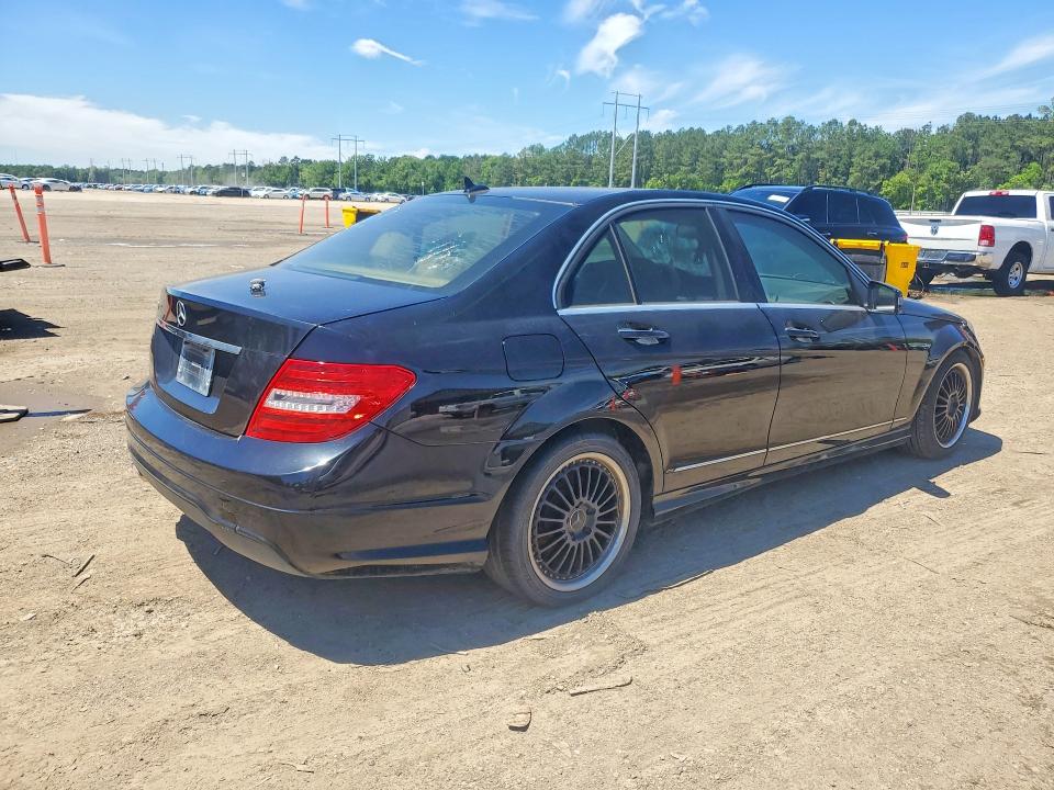 2013 Mercedes-benz C class VIN WDDGF4HB4DR254005 COPART salvage auction — ALL OVER, La - Certificate Of Title, sold $800 on 2026-07-24 (photo 3)