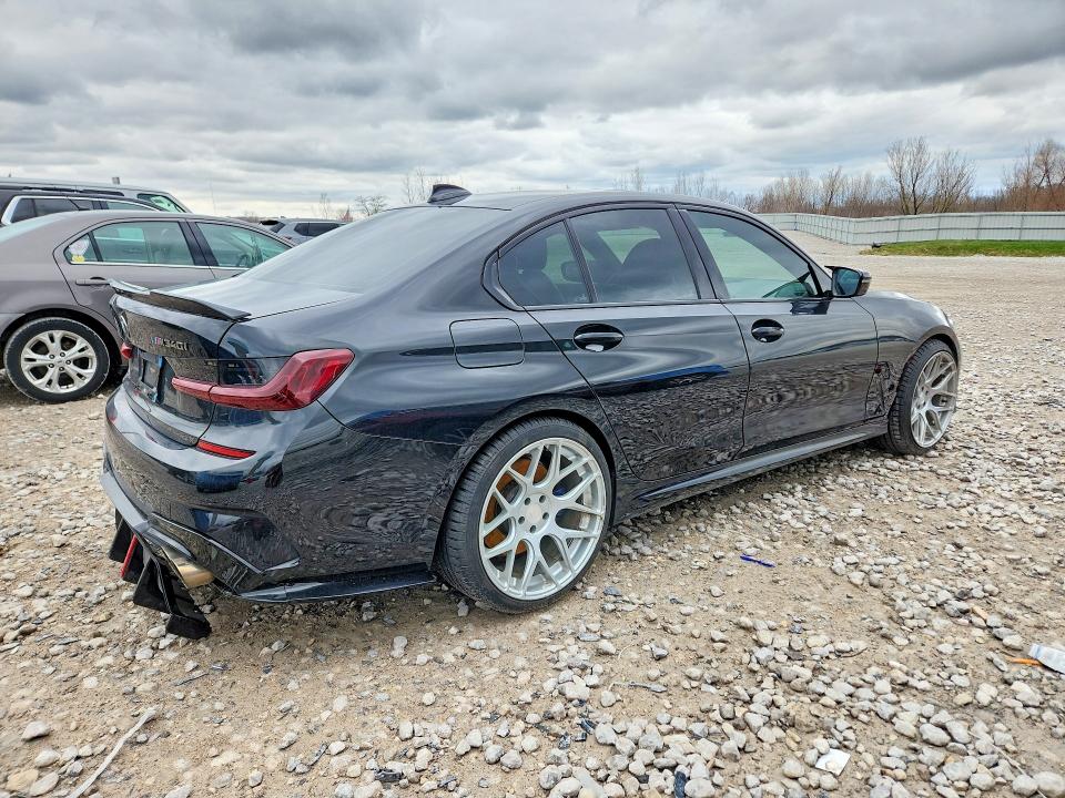 2020 BMW M3 VIN WBA5U9C03LFH06472 COPART salvage auction — UNDERCARRIAGE, Mi - Cert Of Title-Rebuilt Salvage, sold $12,700 on 2026-07-09 (photo 3)