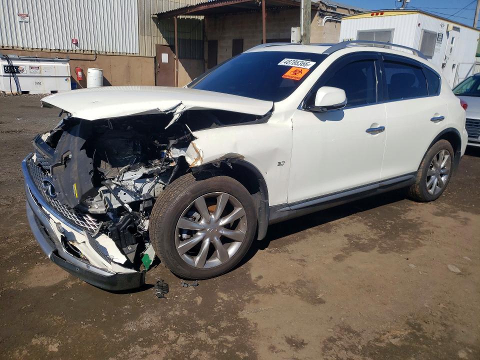 2017 Infiniti Qx50 VIN JN1BJ0RP5HM381969 COPART salvage auction — FRONT END, CT, sold $450 on 2026-07-28 (photo 1)