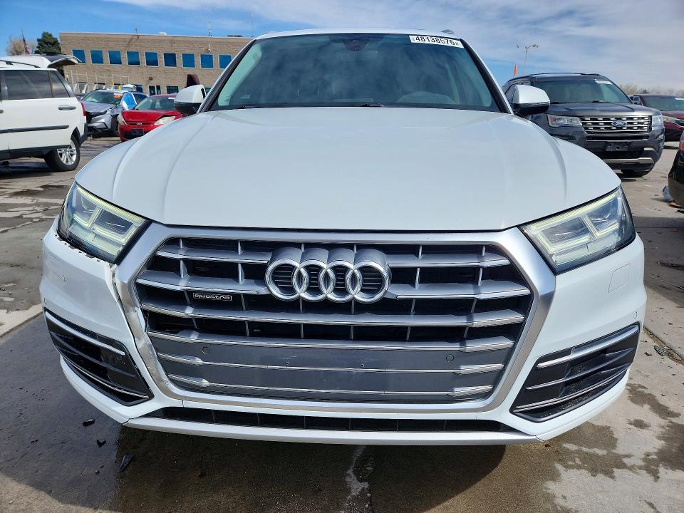 2019 Audi Q5 VIN WA1BNAFY6K2041425 COPART salvage auction — FRONT END, Co - Salvage Title, sold $11,400 on 2026-07-20 (photo 5)