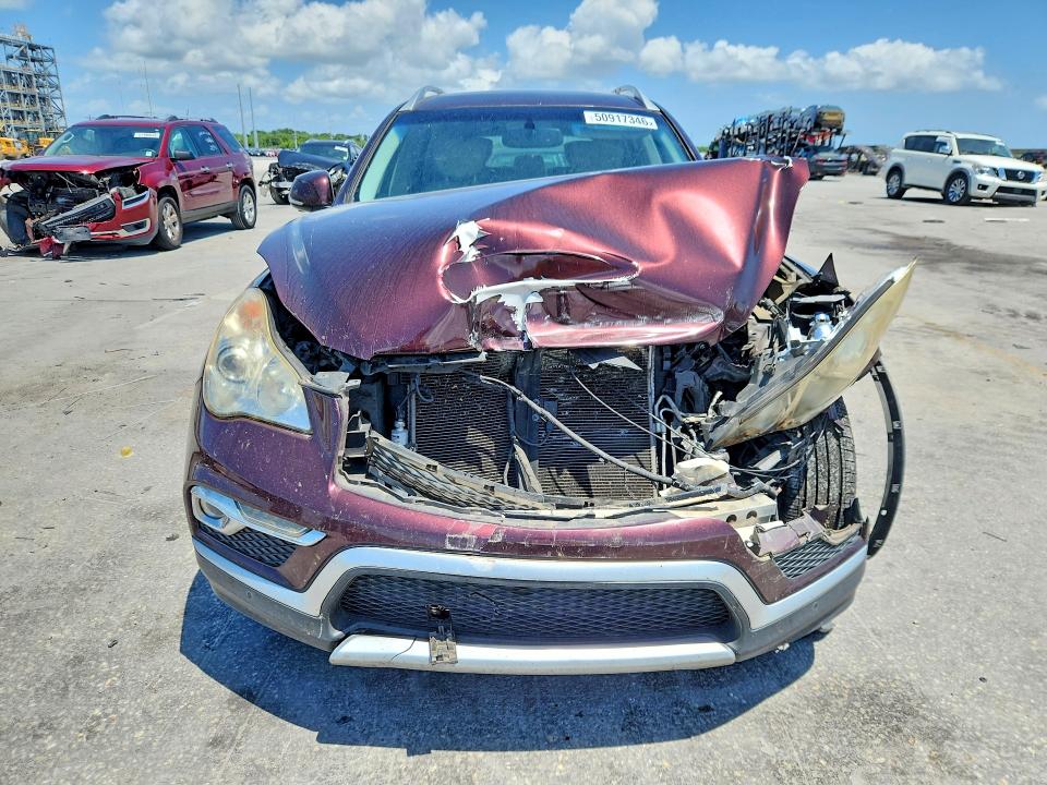 2016 Infiniti Qx50 VIN JN1BJ0RP1GM232621 COPART salvage auction — FRONT END, Ms - Cert Of Title-Salvaged, sold $400 on 2026-07-07 (photo 5)