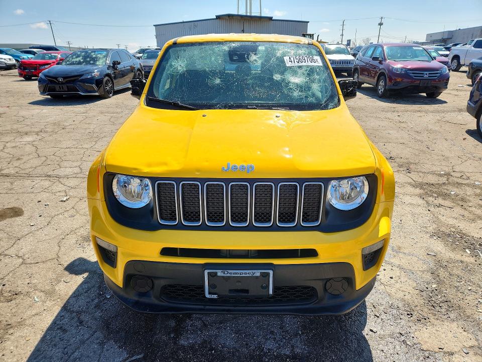 2023 Jeep Renegade VIN ZACNJDB10PPP38933 COPART salvage auction — HAIL, Il - Salvage Certificate, sold $1,400 on 2026-07-15 (photo 5)
