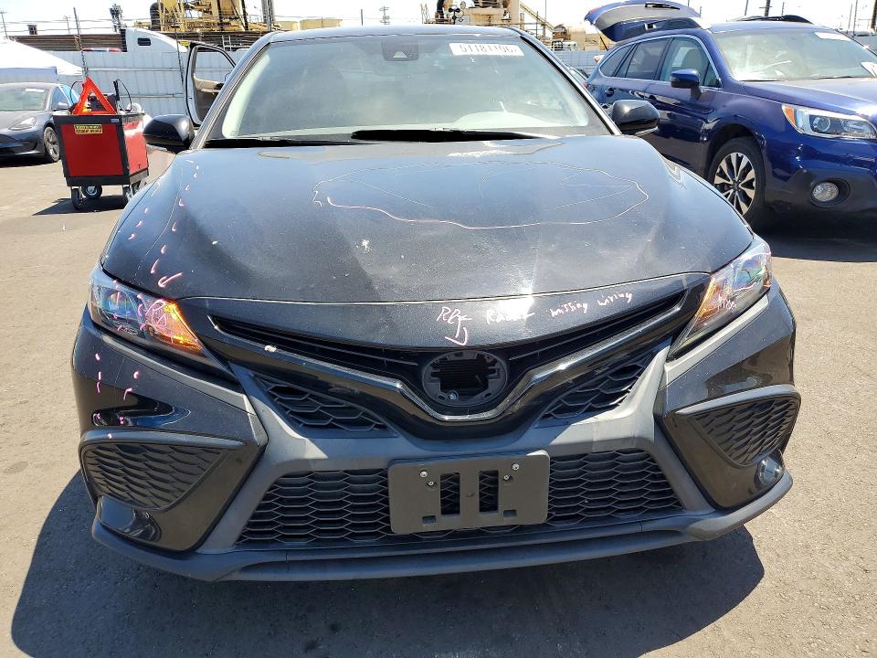 2024 Toyota Camry solara VIN 4T1T31AK4RU062609 COPART salvage auction — VANDALISM, CA - SALVAGE CERTIFICATE, sold $12,100 on 2026-07-06 (photo 5)