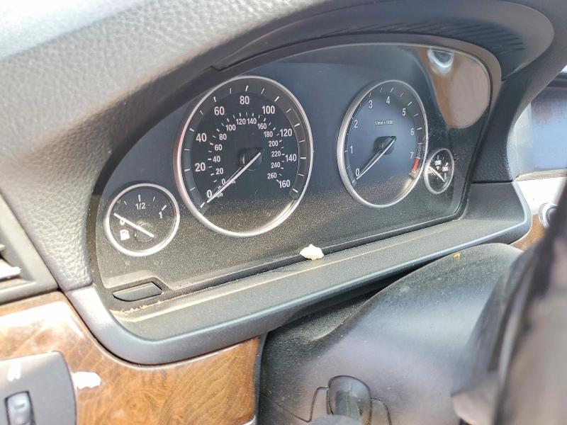 2011 BMW 5 series VIN WBAFR7C52BC803570 COPART salvage auction — FRONT END, Tx - Salvage Vehicle Title, sold $375 on 2026-07-02 (photo 9)