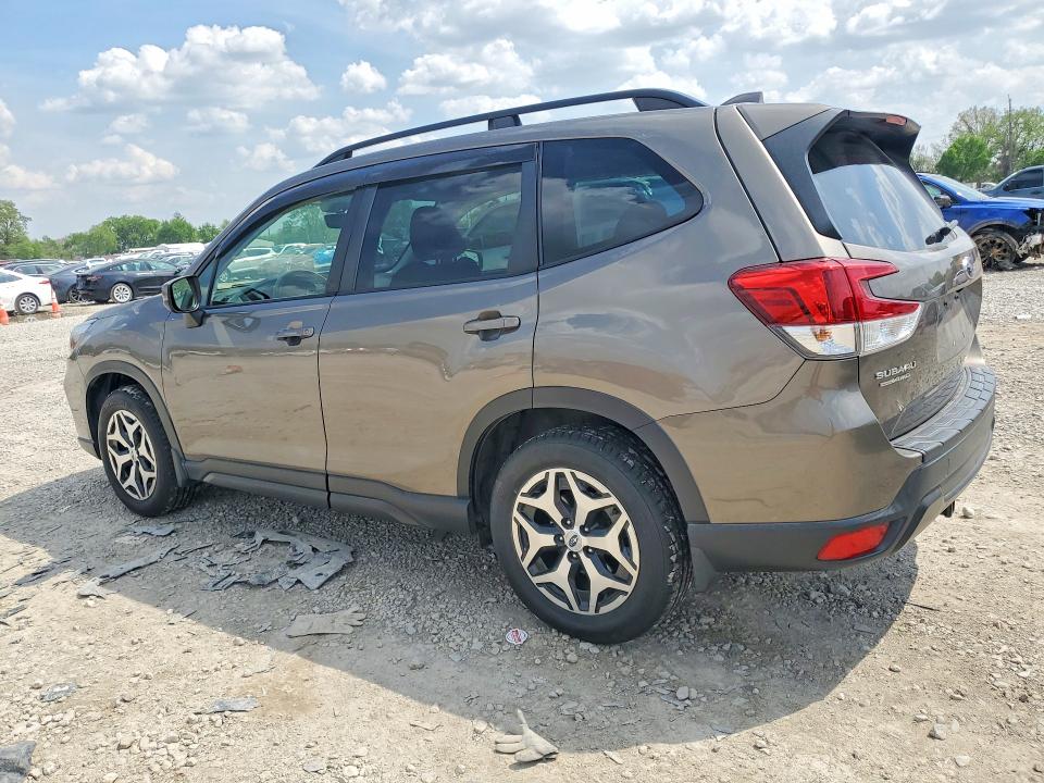 2021 Subaru Forester VIN JF2SKAJC1MH413023 COPART salvage auction — HAIL, Oh - Cert Of Title-Salvage, sold $10,700 on 2026-07-02 (photo 2)
