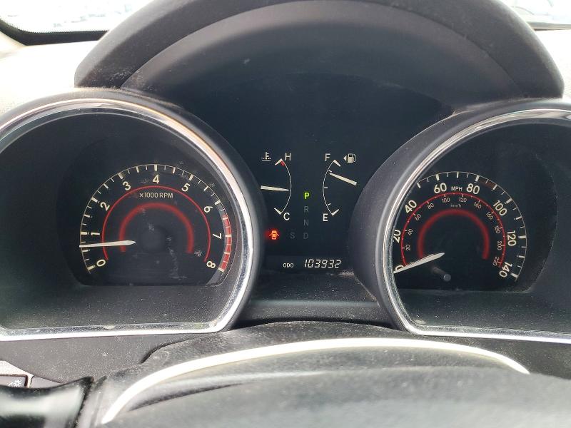2008 Toyota Highlander VIN JTEDS41A682046583 COPART salvage auction — WATER/FLOOD, Hi - Certificate Of Salvage, sold $1 on 2026-07-20 (photo 9)