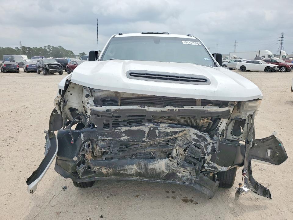 2021 Chevrolet Silverado VIN 1GC4WREY6MF260070 COPART salvage auction — FRONT END, Tx - Salvage Vehicle Title, sold $6,100 on 2026-07-25 (photo 5)