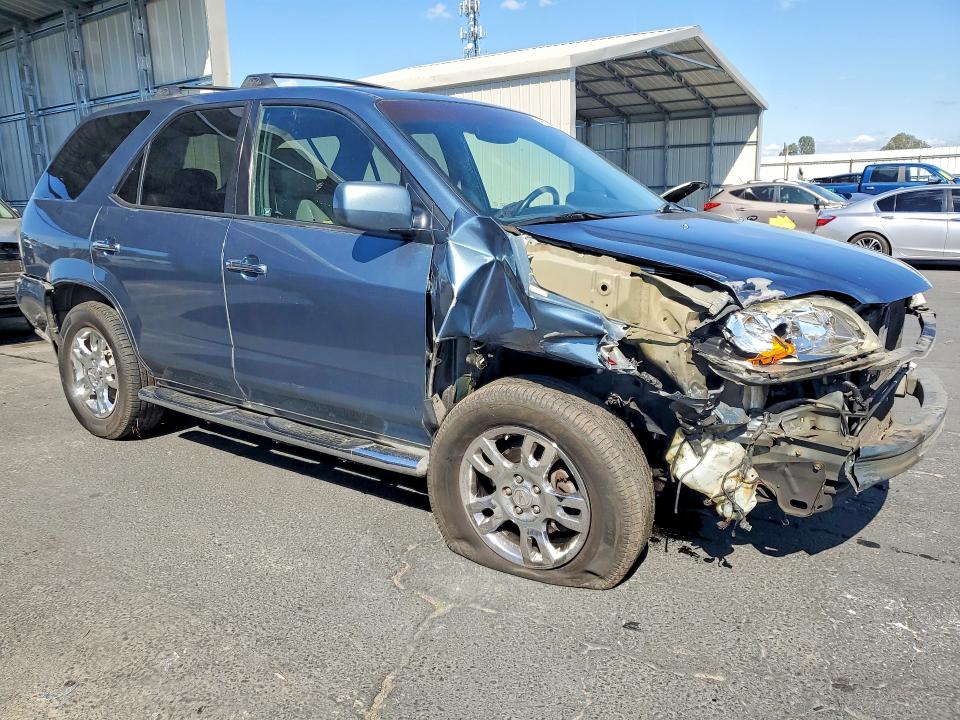 2005 Acura Mdx VIN 2HNYD18815H518526 COPART salvage auction — FRONT END, CA - SALVAGE CERTIFICATE, sold $350 on 2026-07-09 (photo 4)