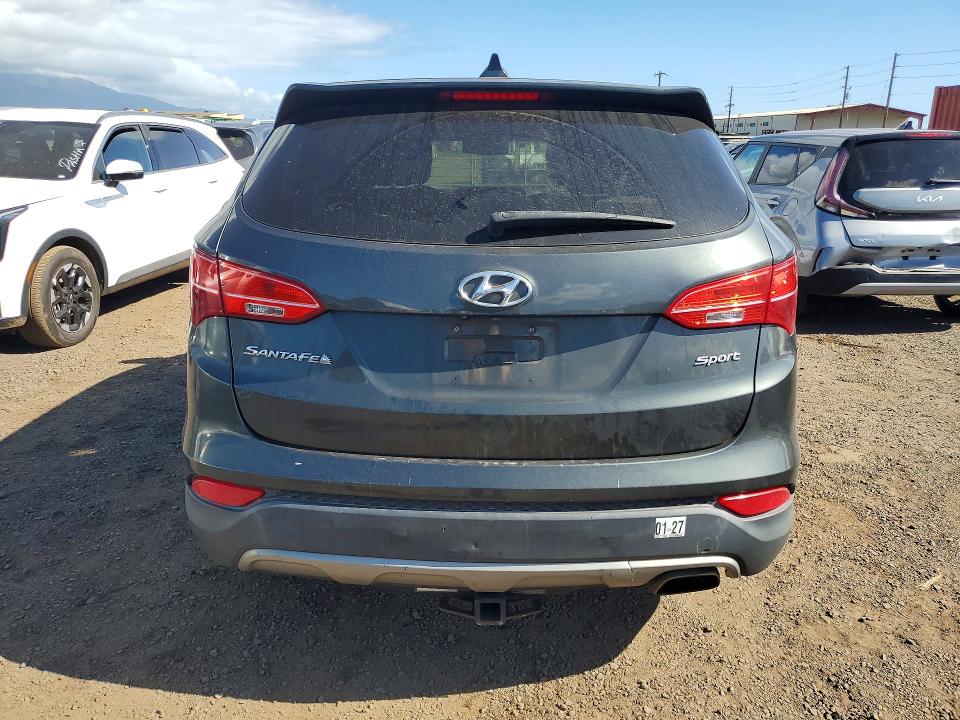 2013 Hyundai Santa fe VIN 5XYZU3LB6DG015662 COPART salvage auction — SIDE, Hi - Certificate Of Salvage, sold $300 on 2026-07-13 (photo 6)