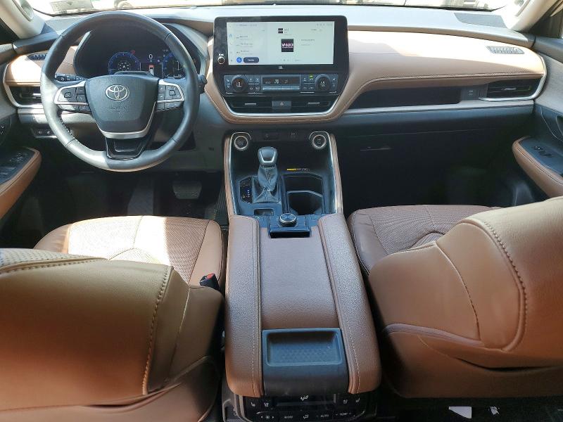 2024 Toyota Highlander VIN 5TDAAAB55RS047941 COPART salvage auction — REAR END, Ga - Cert Of Title-Salvage, sold $15,100 on 2026-07-21 (photo 8)