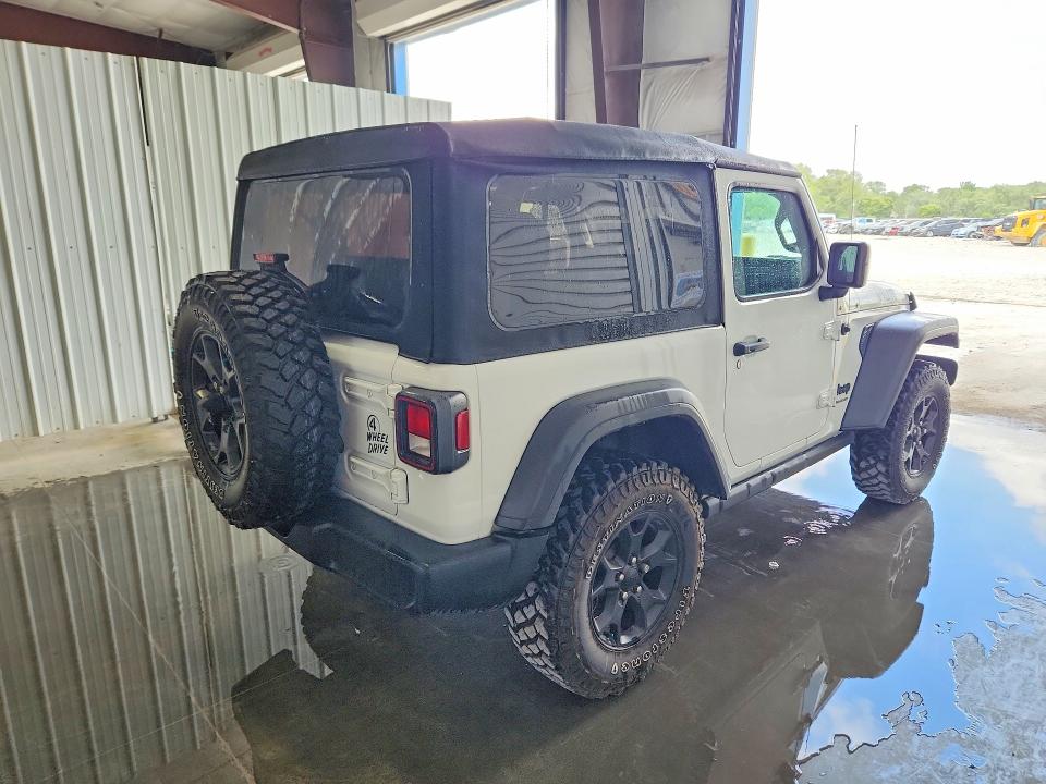2021 Jeep Wrangler / VIN 1C4GJXAN5MW756585 COPART salvage auction — MINOR DENT/SCRATCHES, Ga - Certificate Of Title, sold $20,500 on 2026-07-02 (photo 3)