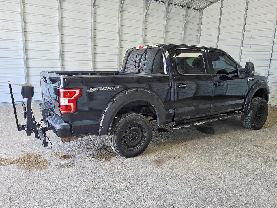 2018 Ford F-150 lightning VIN 1FTEW1CP3JFB51609 COPART salvage auction — MINOR DENT/SCRATCHES, FL - CERTIFICATE OF TITLE, sold $10,100 on 2026-07-09 (photo 3)