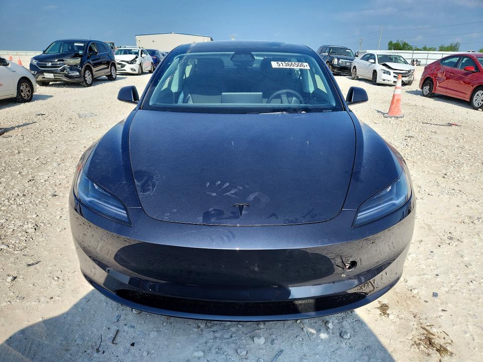2026 Tesla Model 3 VIN 5YJ3E1EAXTF155621 COPART salvage auction — REAR END, Salvage Title, sold $12,700 on 2026-07-23 (photo 5)