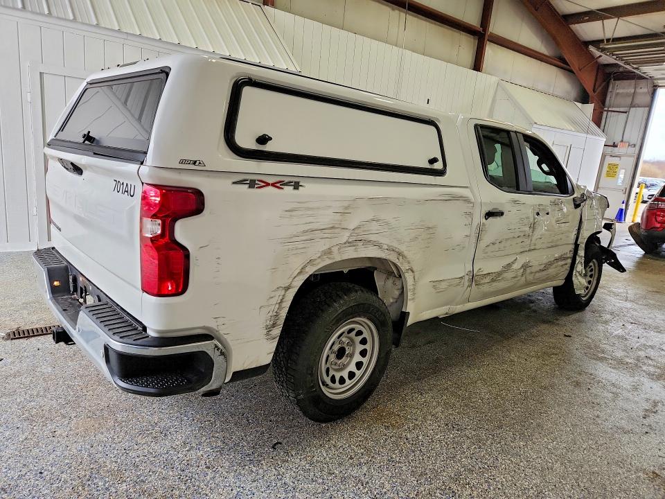 2024 Chevrolet Silverado VIN 1GCRDAEK1RZ278474 COPART salvage auction — FRONT END, Va - Cert Of Title - Salvage, sold $6,200 on 2026-07-23 (photo 3)