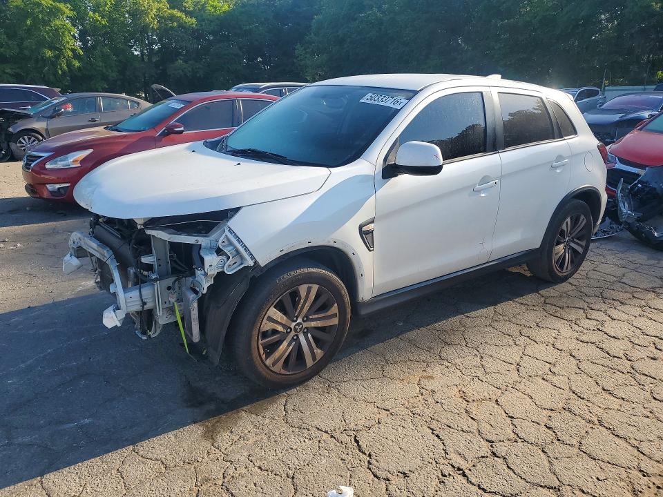 2020 Mitsubishi Outlander VIN JA4AP3AU7LU004900 COPART salvage auction — FRONT END, Ga - Cert Of Title-Salvage, sold $4,200 on 2026-07-07 (photo 1)