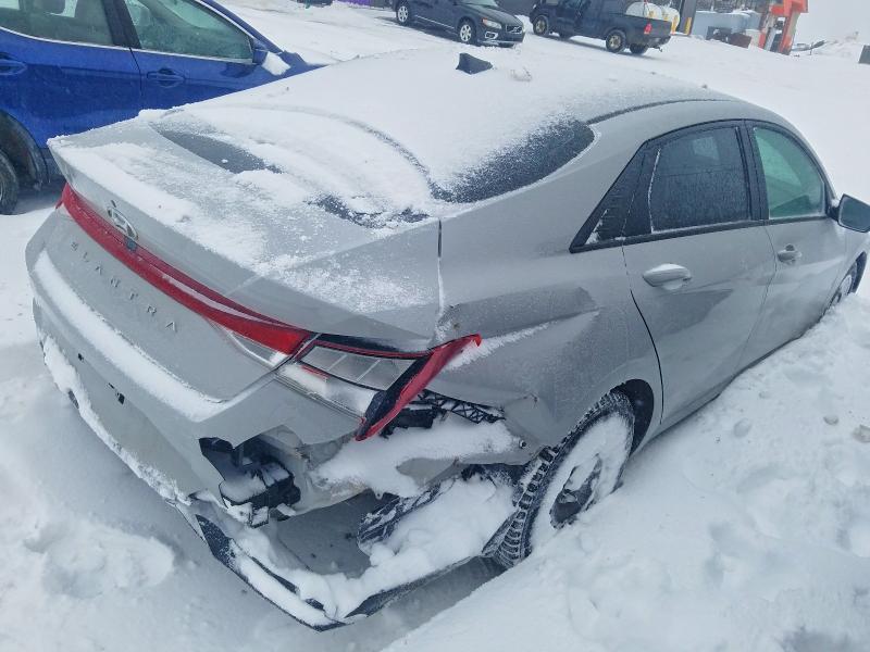 2023 Hyundai Elantra VIN KMHLM4AG4PU585328 COPART salvage auction — REAR END, Qc - Gravement Accidente, sold $1,650 on 2026-07-28 (photo 3)