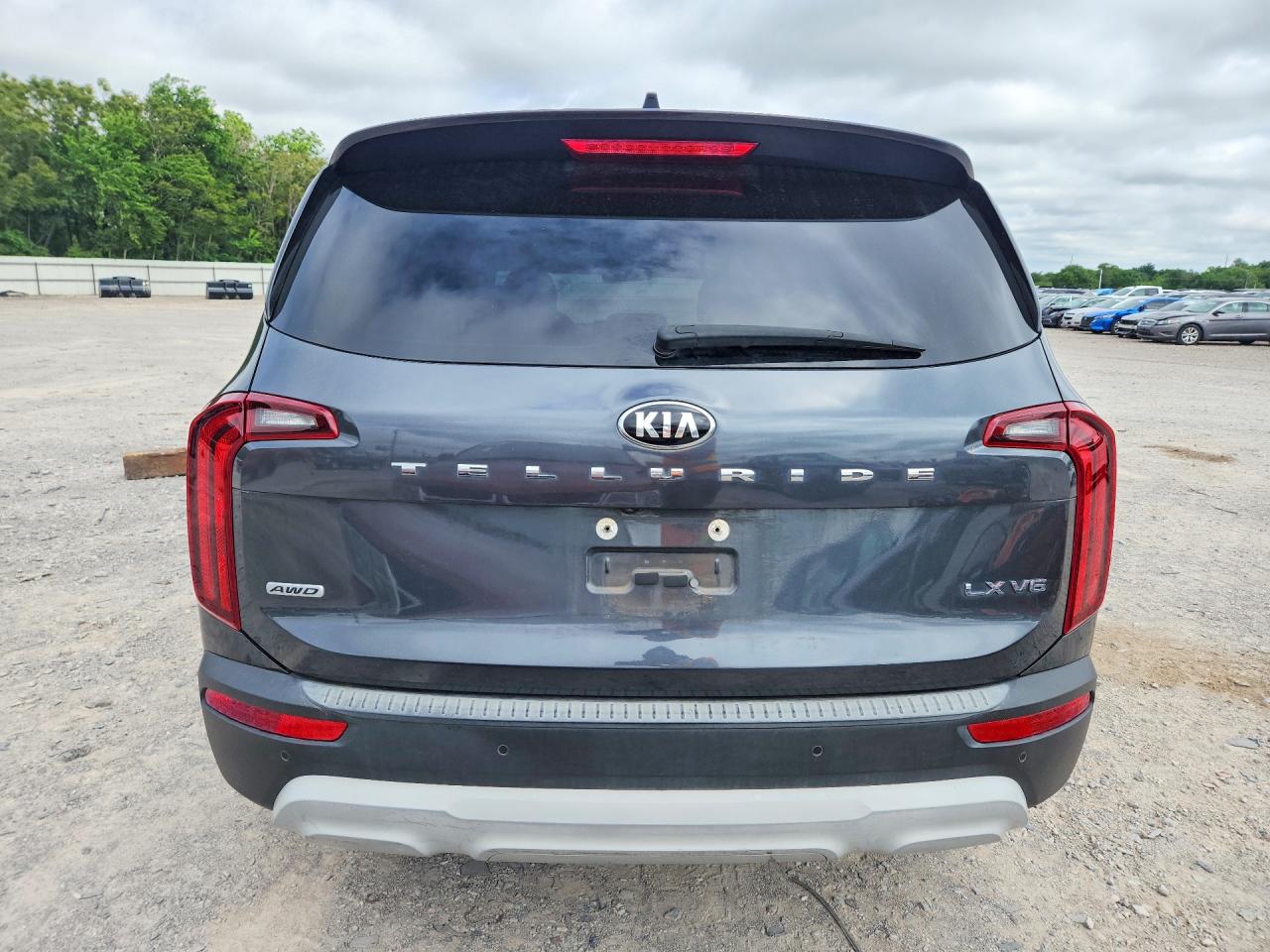 2021 Kia Telluride VIN 5XYP2DHC2MG183495 COPART salvage auction — Water/Flood, OK - CERT OF TITLE-SALVAGE FLOOD, sold $4,600 on 2026-07-02 (photo 6)