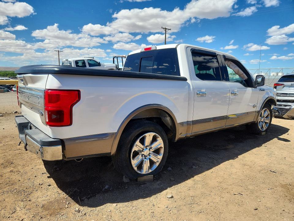 2018 Ford F-150 VIN 1FTEW1C5XJFA86854 COPART salvage auction — FRONT END, SC - CERT OF TITLE-SALVAGE, sold $8,000 on 2026-07-02 (photo 3)