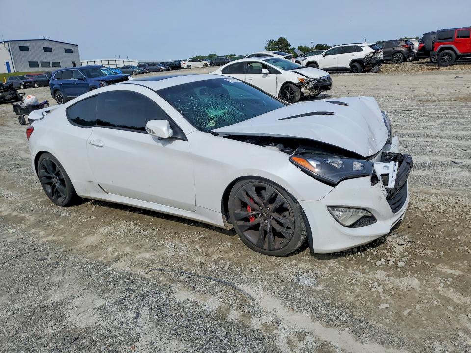 2015 Hyundai Genesis VIN KMHHU6KJ4FU130506 COPART salvage auction — FRONT END, Ga - Cert Of Title-Salvage, sold $1,850 on 2026-07-08 (photo 4)