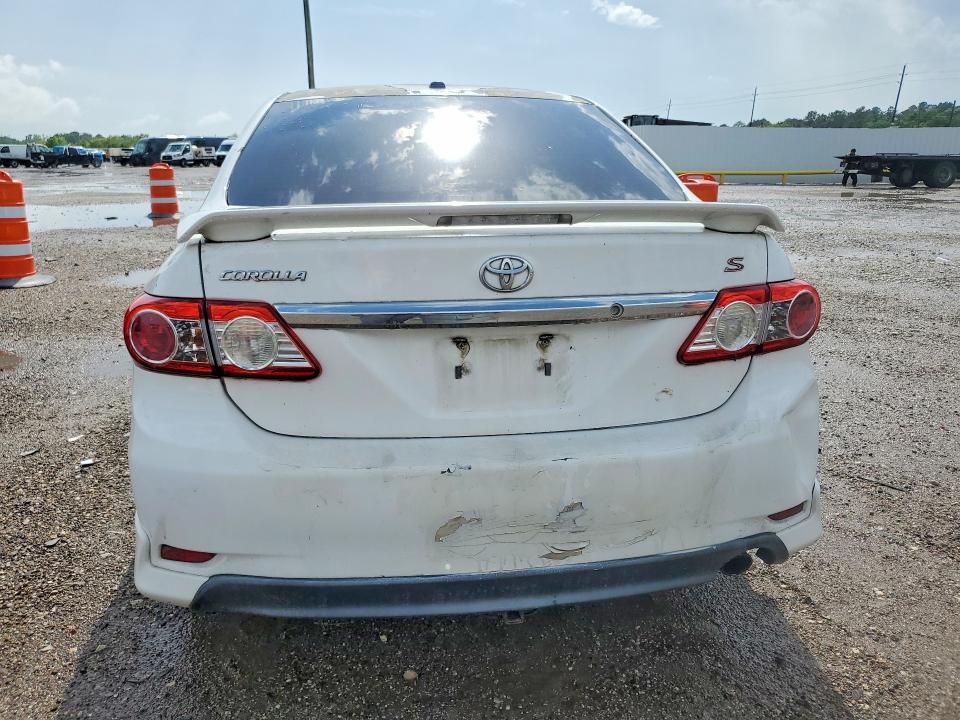 2012 Toyota Corolla VIN 5YFBU4EE3CP062625 COPART salvage auction — FRONT END, Tx - Salvage Vehicle Title, sold $1,200 on 2026-07-02 (photo 6)