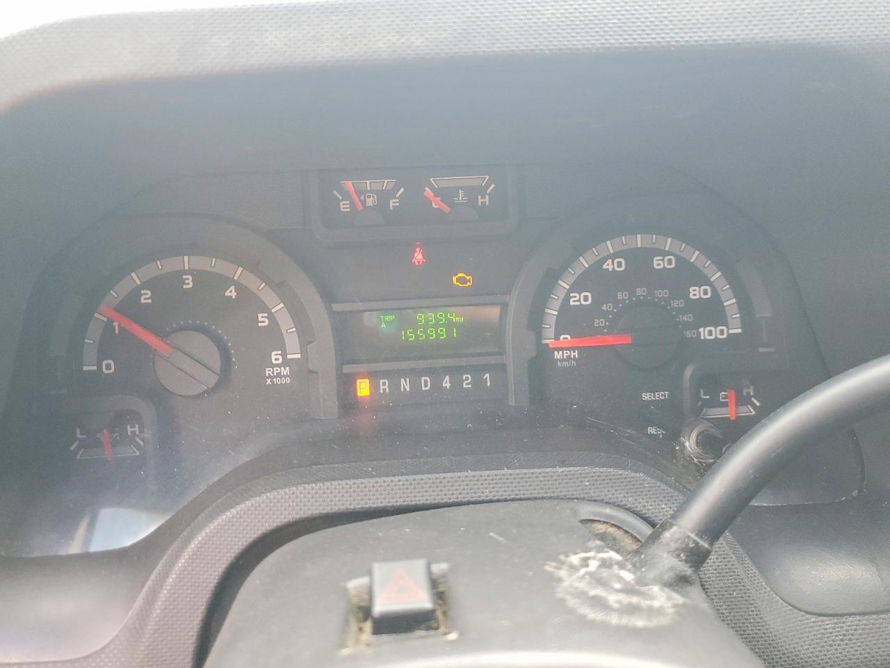 2019 Ford Econoline VIN 1FDXE4FS1KDC52265 COPART salvage auction — Minor Dent/Scratches, MI - CERTIFICATE OF TITLE, sold $950 on 2026-09-11 (photo 9)