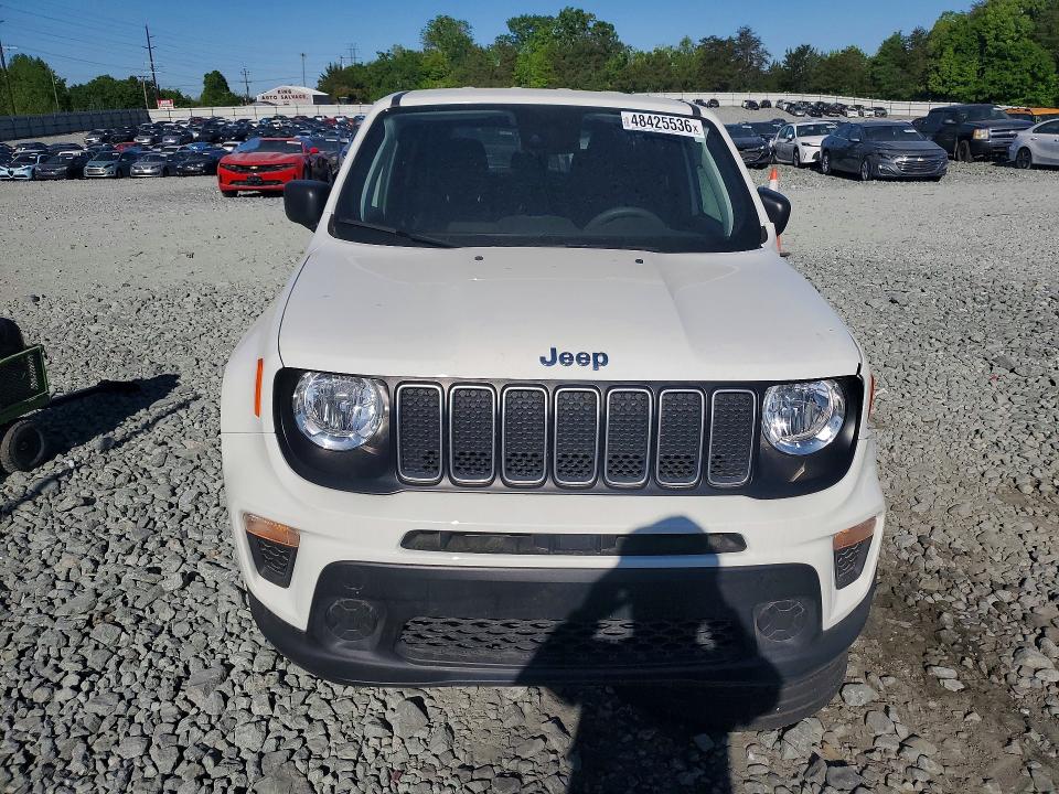 2023 Jeep Renegade VIN ZACNJDB12PPP39968 COPART salvage auction — FRONT END, Nc - Salvage Certificate Of Title, sold $2,700 on 2026-08-19 (photo 5)