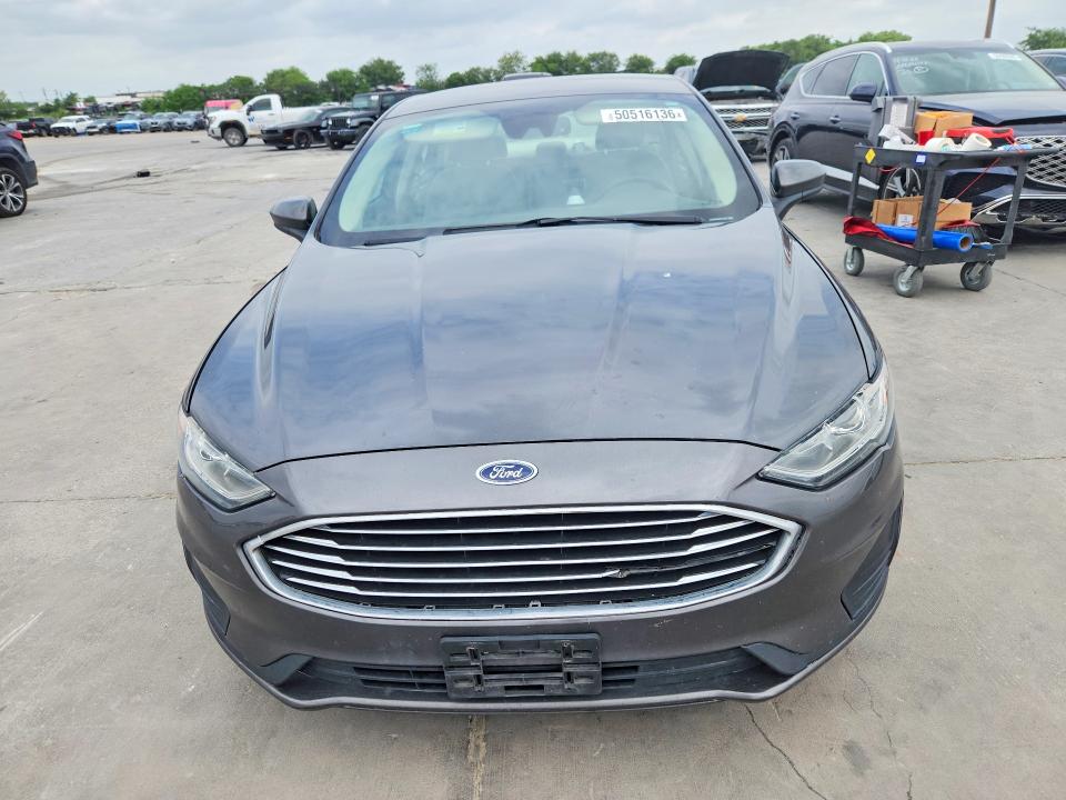 2019 Ford Fusion VIN 3FA6P0HD2KR136426 COPART salvage auction — FRONT END, Tx - Certificate Of Title, sold $2,250 on 2026-07-02 (photo 5)