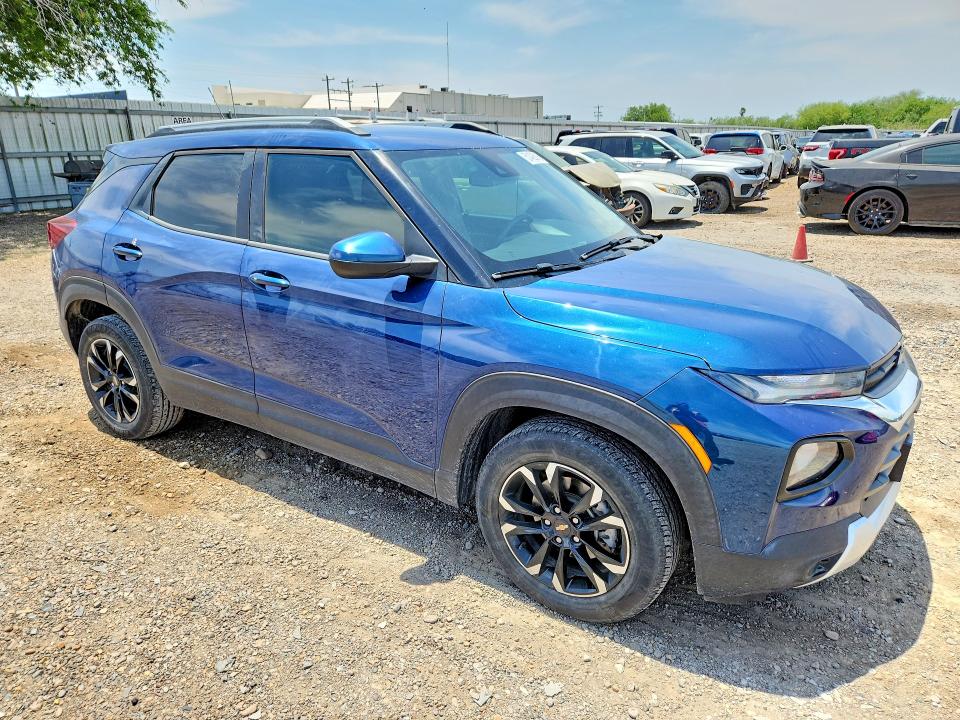 2021 Chevrolet Trailblazer VIN KL79MPSL1MB010023 COPART salvage auction — HAIL, Tx - Certificate Of Title, sold $3,450 on 2026-07-08 (photo 4)