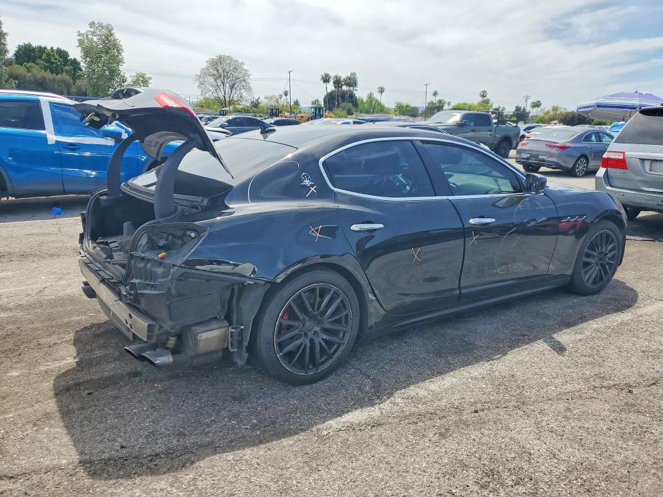 2015 Maserati Ghibli VIN ZAM57RTA7F1138224 COPART salvage auction — FRONT END, Ca - Salvage Certificate, sold $1,300 on 2026-07-07 (photo 3)