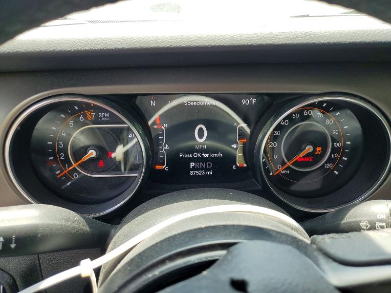 2019 Jeep Wrangler unlimited VIN 1C4HJXDGXKW599389 COPART salvage auction — FRONT END, Nc - Salvage Certificate Of Title, sold $8,900 on 2026-07-02 (photo 9)