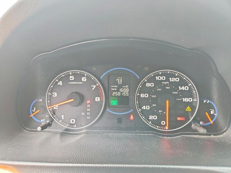 2005 Acura Tsx VIN JH4CL96835C027848 COPART salvage auction — REAR END, Wy - Certificate Of Title, sold $150 on 2026-07-21 (photo 9)