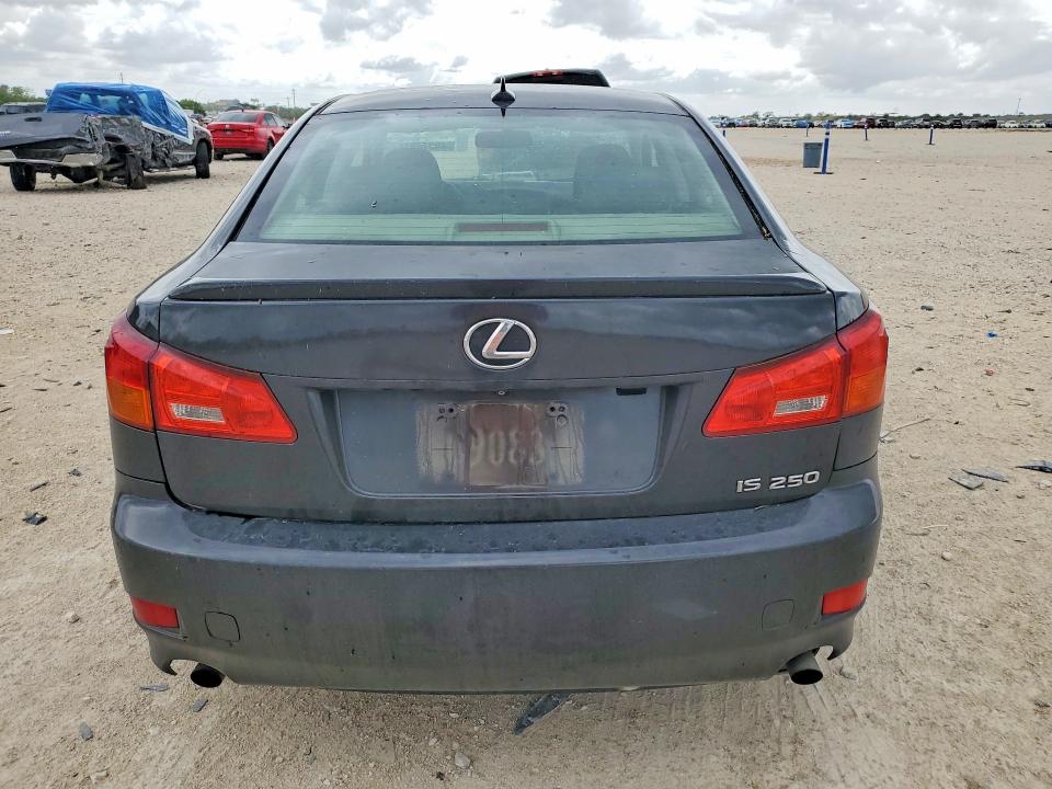 2007 Lexus Is 250 VIN JTHCK262375012828 COPART salvage auction — FRONT END, TX - SALVAGE VEHICLE TITLE, sold $625 on 2026-07-09 (photo 6)