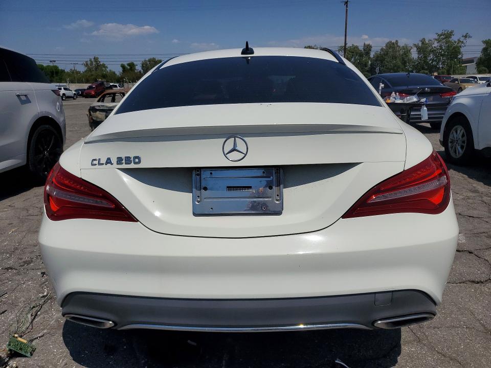 2018 Mercedes-benz Cla-class VIN WDDSJ4EB0JN578424 COPART salvage auction — FRONT END, Ca - Dis/Dlr/Exp Only Clean Title (P), sold $4,050 on 2026-07-08 (photo 6)